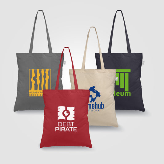 Geo - Sac fourre-tout en tissu de coton recyclé 140 gsm