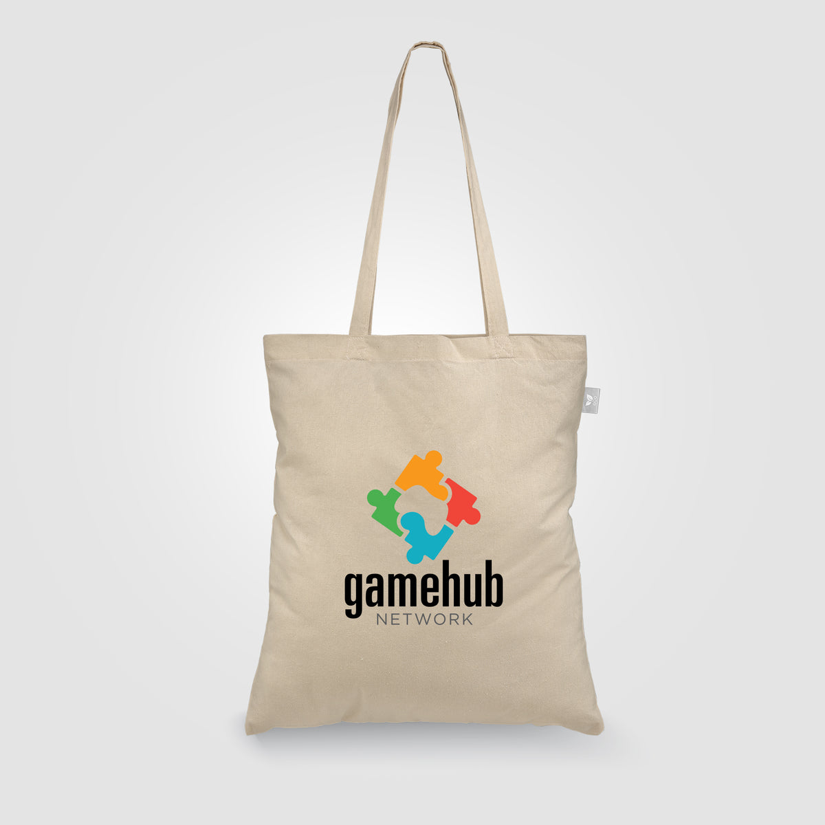 Geo - Sac fourre-tout en tissu de coton recyclé 140 gsm