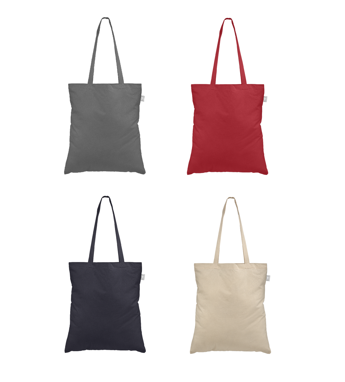 Geo - Sac fourre-tout en tissu de coton recyclé 140 gsm