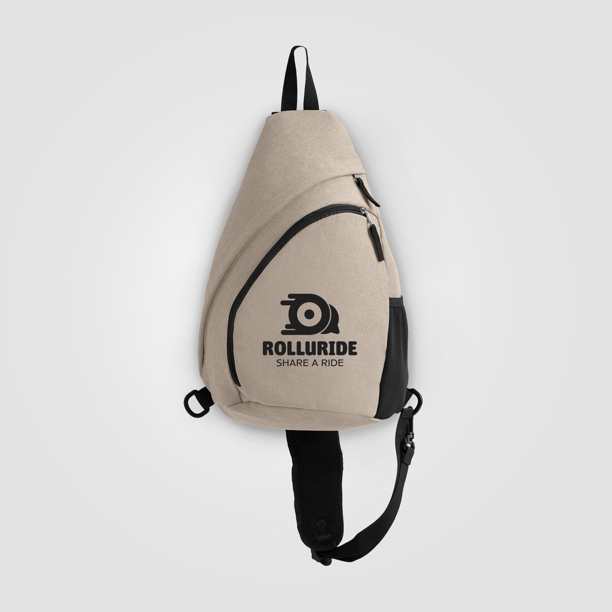 Sac bandoulière Helsinki, nylon rPET, sangle réglable - 15 L