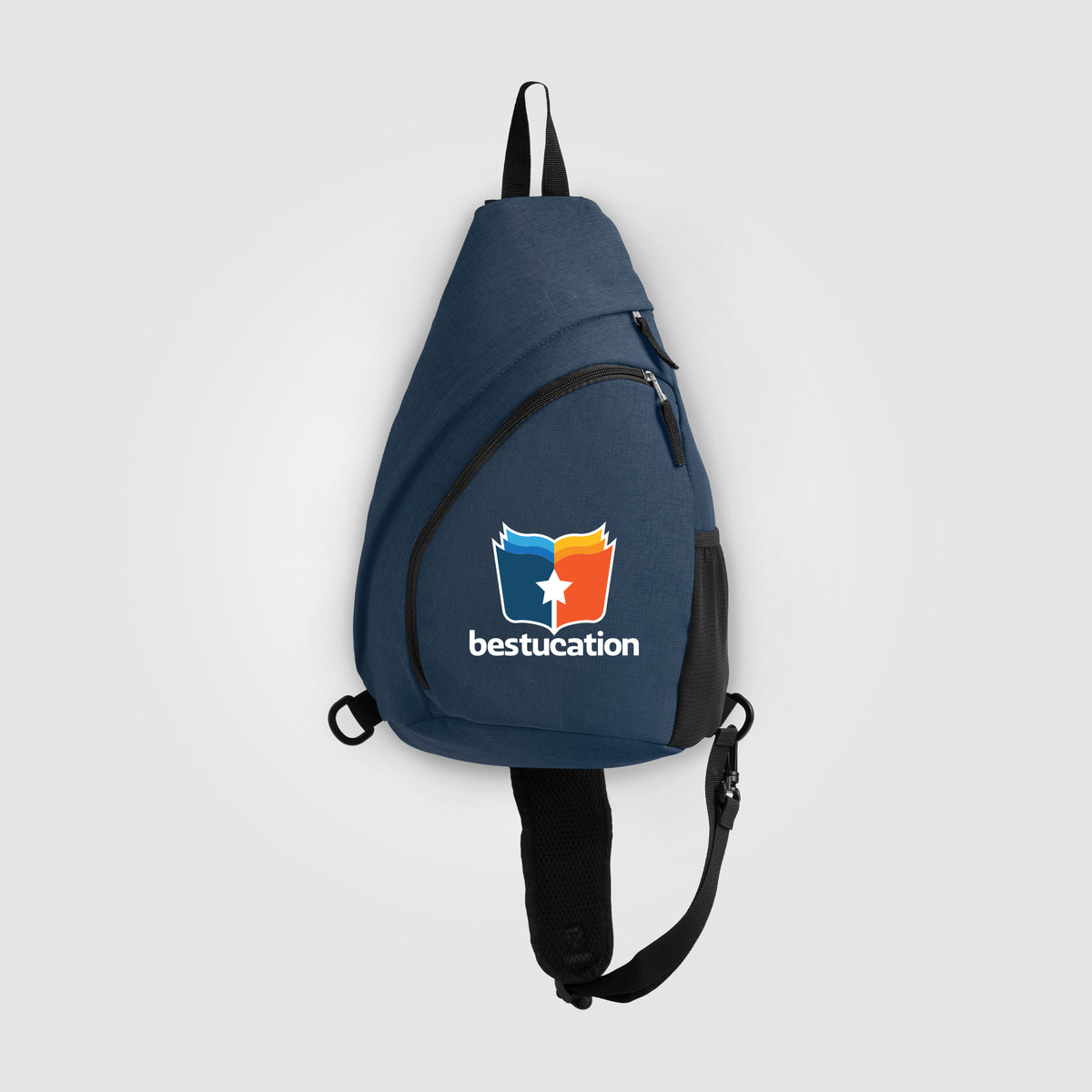 Sac bandoulière Helsinki, nylon rPET, sangle réglable - 15 L