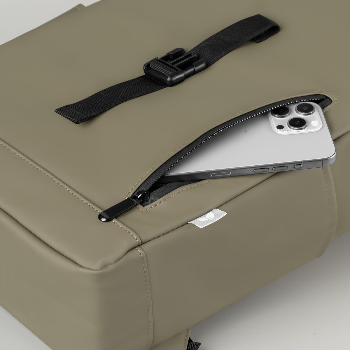 Malmö - Sac à dos Rolltop recyclé imperméable