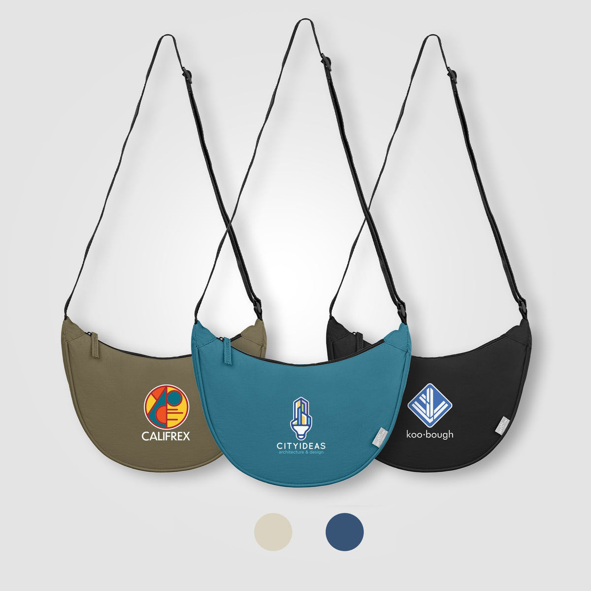 Lucca – Sac bandoulière réglable en nylon rPET – 4.5 L