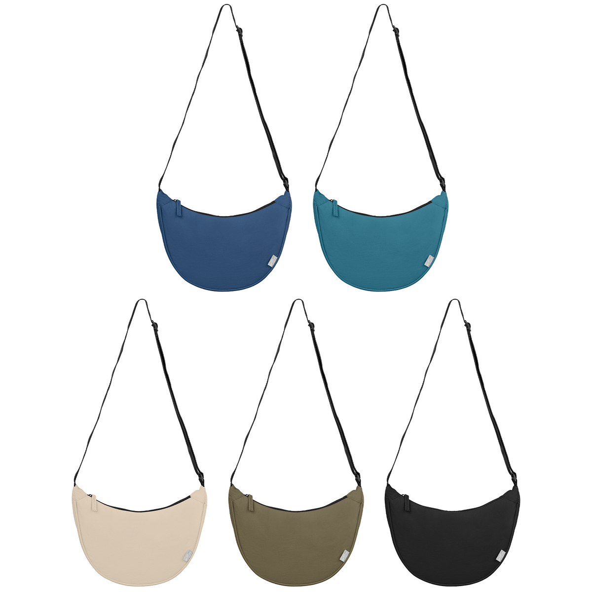 Lucca – Sac bandoulière réglable en nylon rPET – 4.5 L