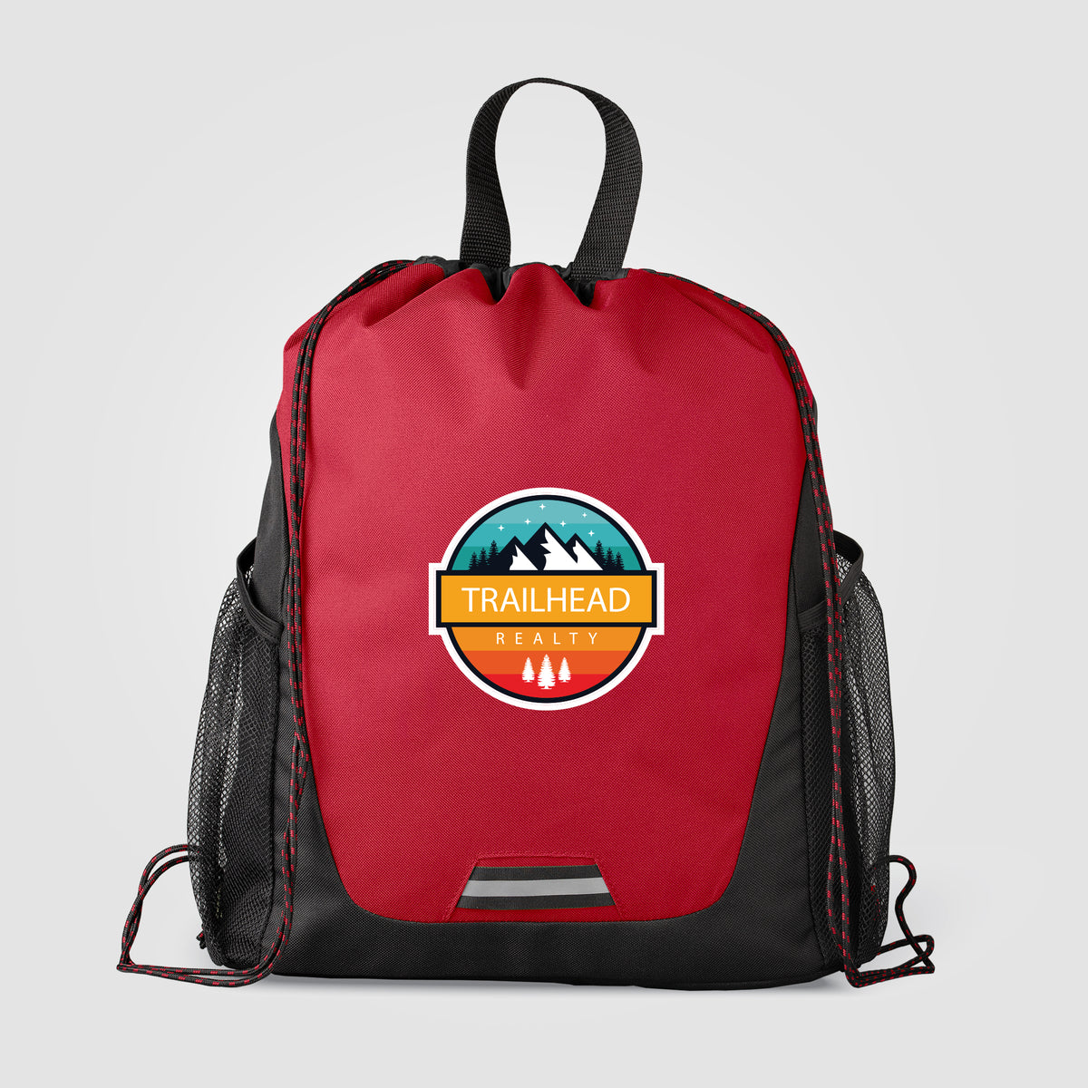 Sac Jotun  à cordon avec poches en polyester recyclé - 10 L