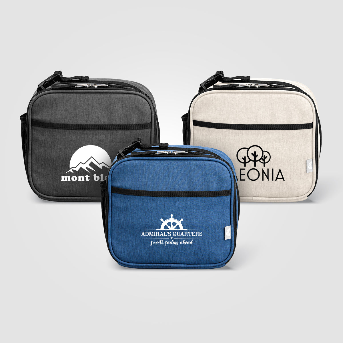 Sac repas isotherme bandoulière Helsinki en rPET doublé PEVA – 4,5 L