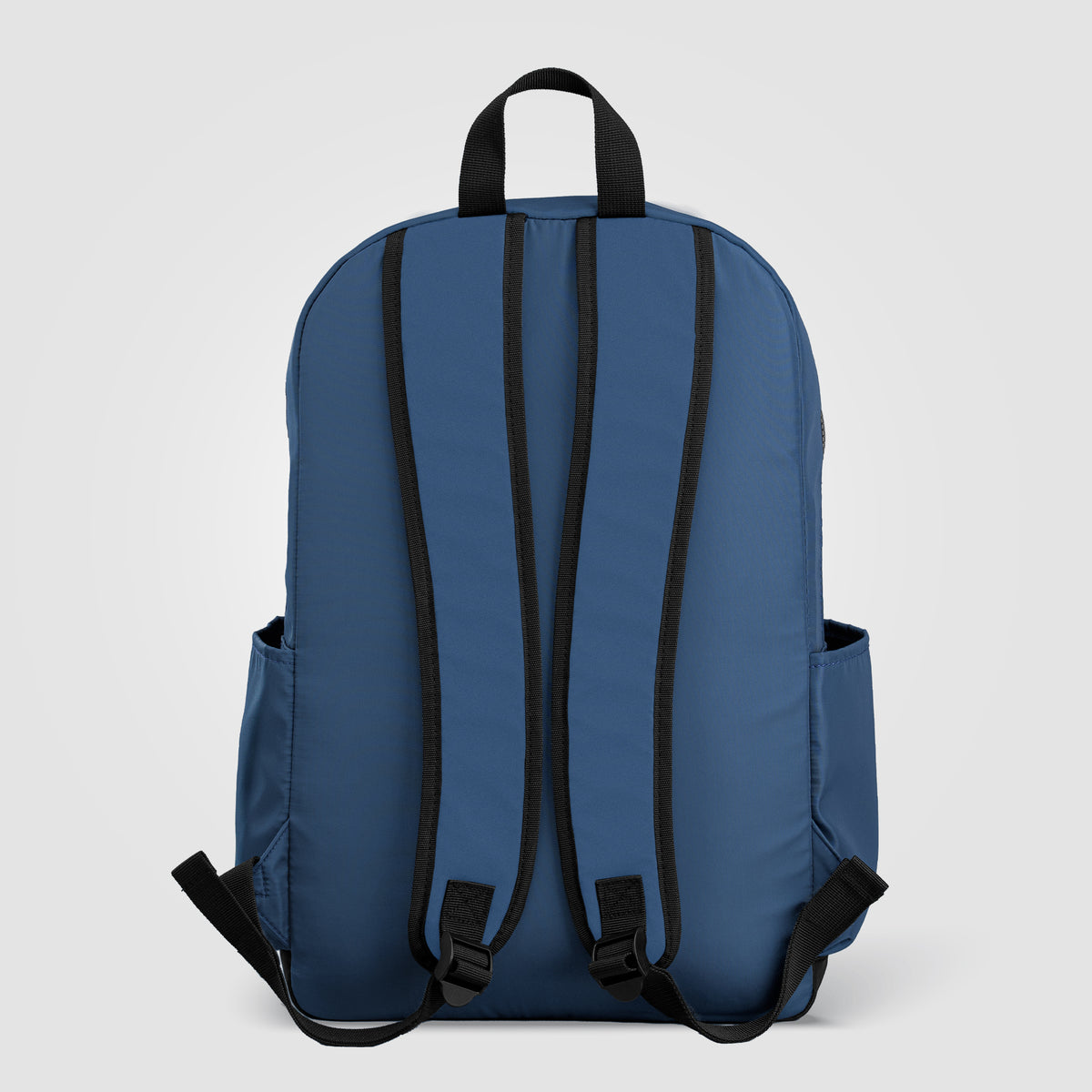 Sac à dos Kora, double poche, fermeture éclair dorée, rPET, 38 cm - 20 L