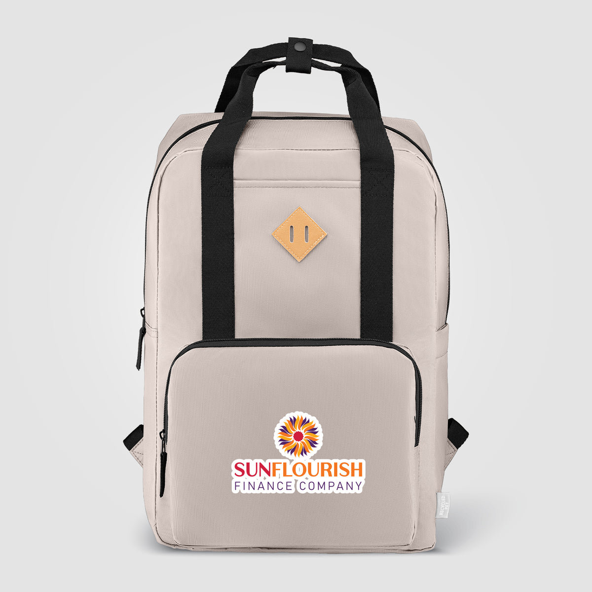 Sac à dos Majesty, sangle réglable, nylon 300D rPET, 38 cm - 16 L