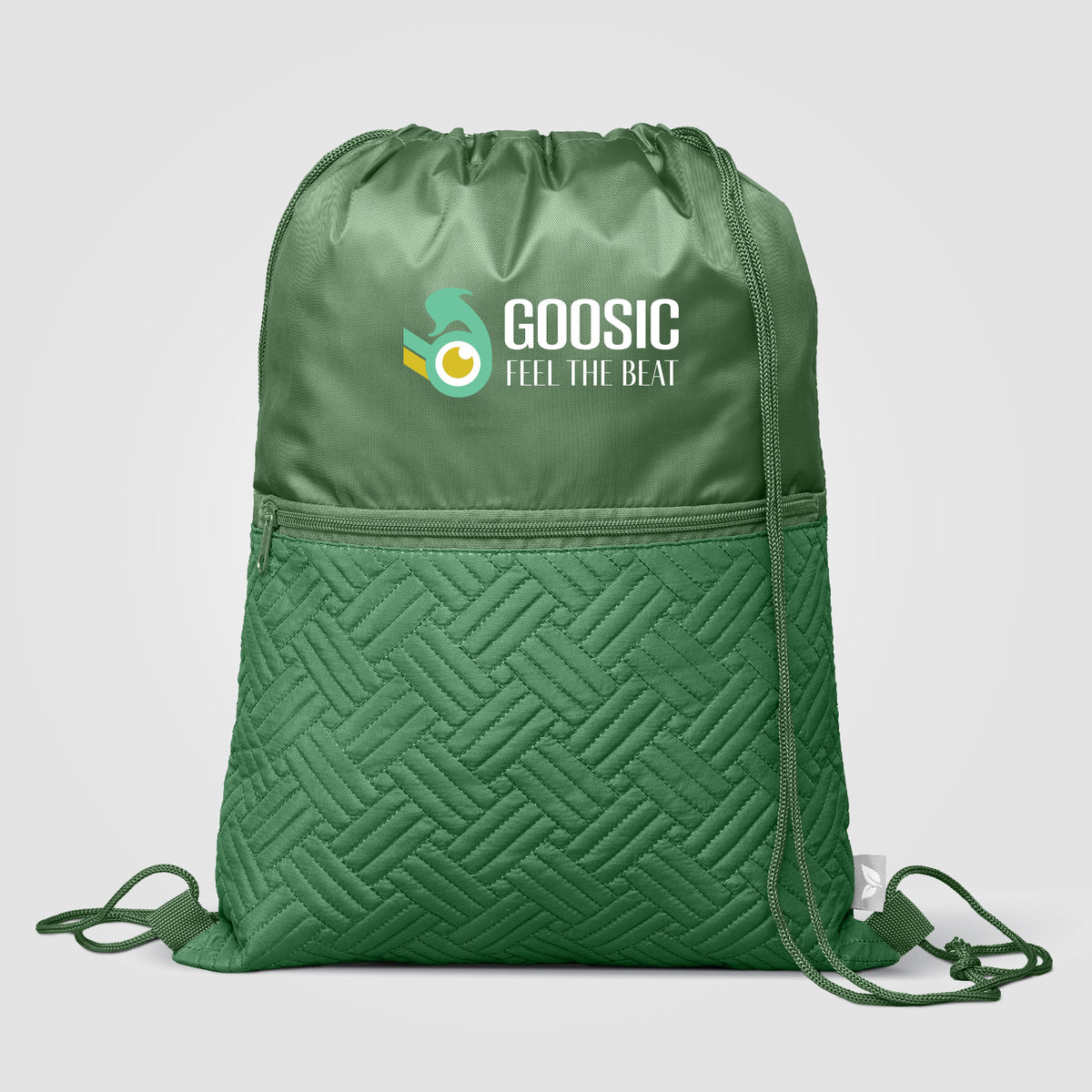 Sac à cordon Sora recyclé matelassé – 6 L