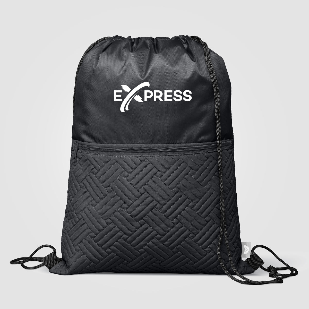 Sac à cordon Sora recyclé matelassé – 6 L