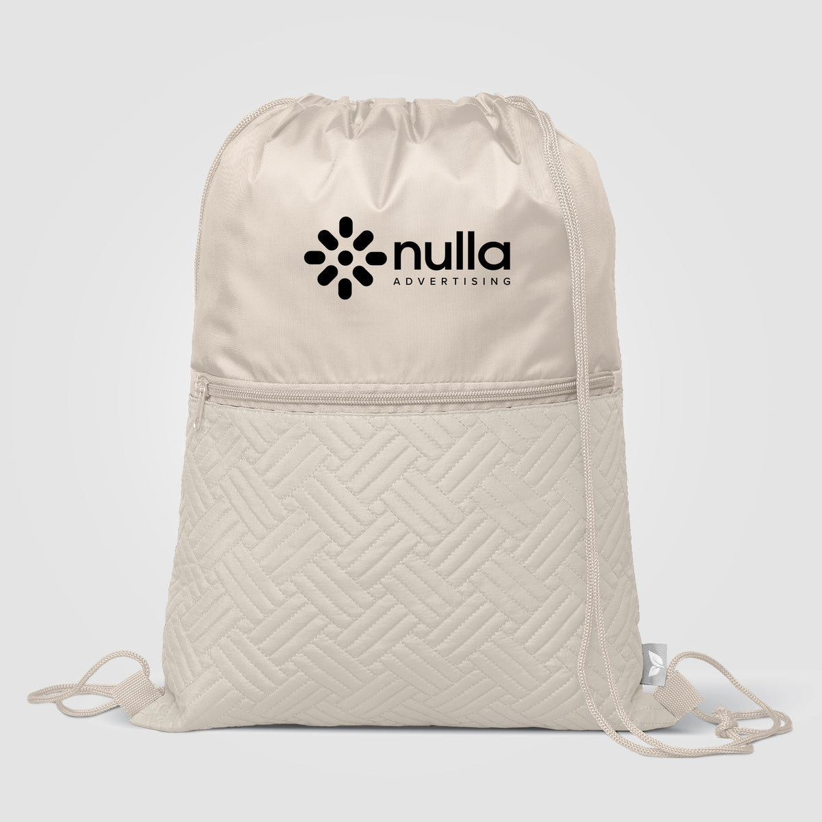 Sac à cordon Sora recyclé matelassé – 6 L
