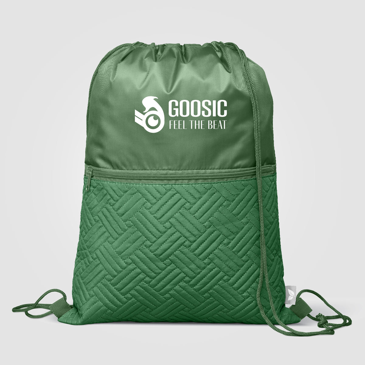 Sac à cordon Sora recyclé matelassé – 6 L