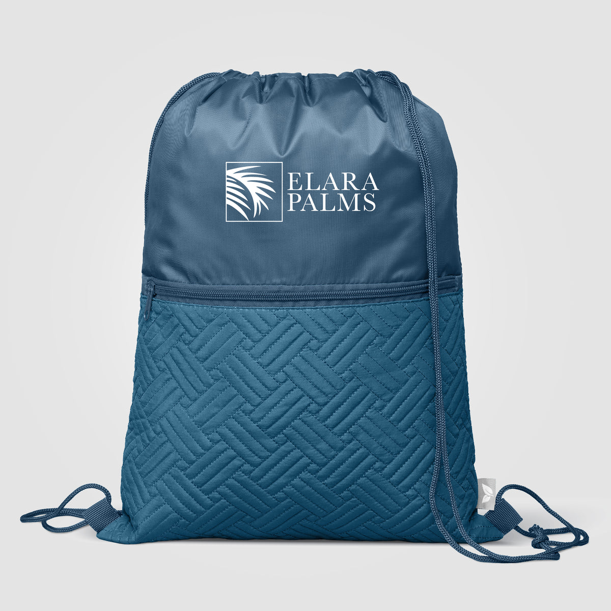 Sac à cordon Sora recyclé matelassé – 6 L