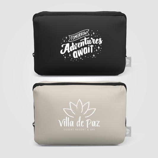 Trousse utilitaire Malmö, multi-poches, fermeture éclair, rPET - 2 L