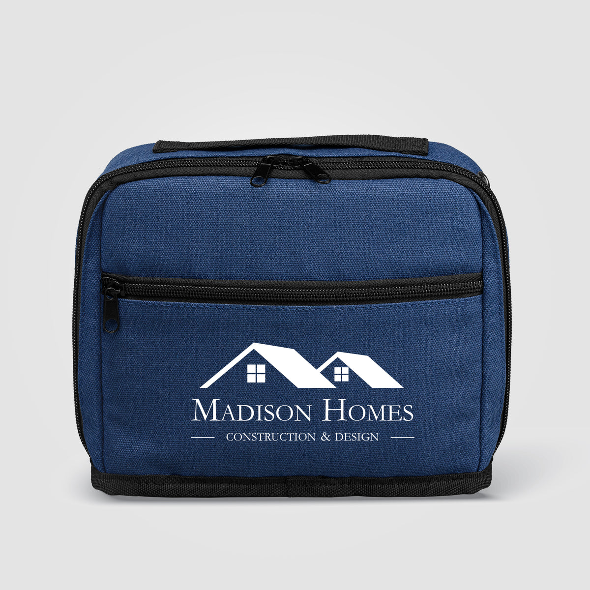 Odyssey Trousse organisatrice tech en coton recyclé 540 g/m², fermeture éclair - 1,7 L