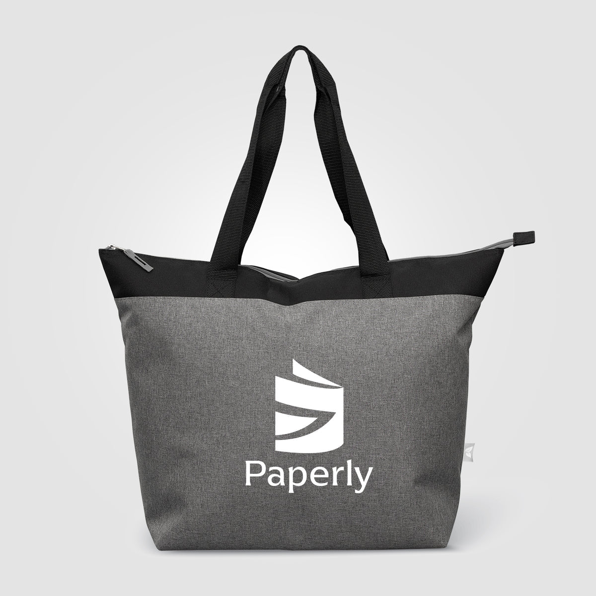 Sac isotherme cabas Metropolis 20 L en polyester recyclé 600D avec fermeture zippée – 44 canettes