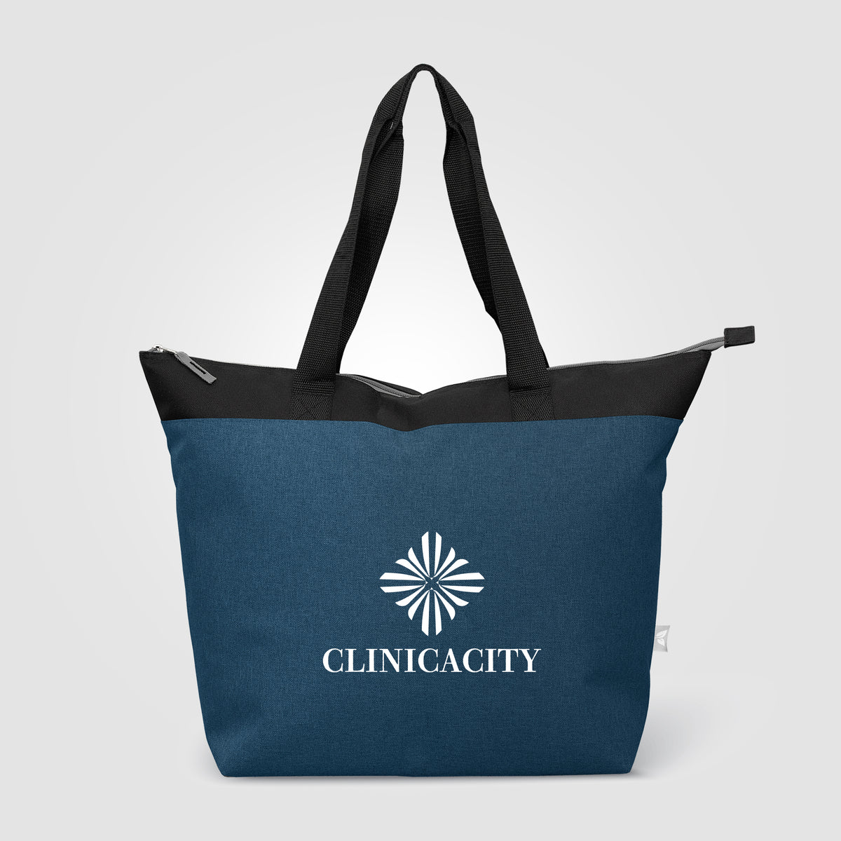Sac isotherme cabas Metropolis 20 L en polyester recyclé 600D avec fermeture zippée – 44 canettes
