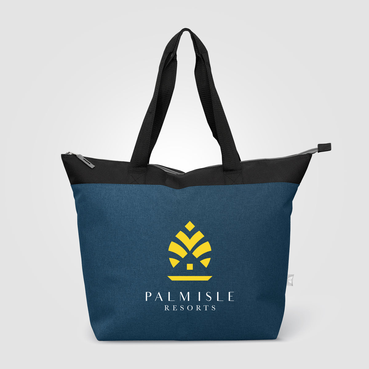 Sac isotherme cabas Metropolis 20 L en polyester recyclé 600D avec fermeture zippée – 44 canettes