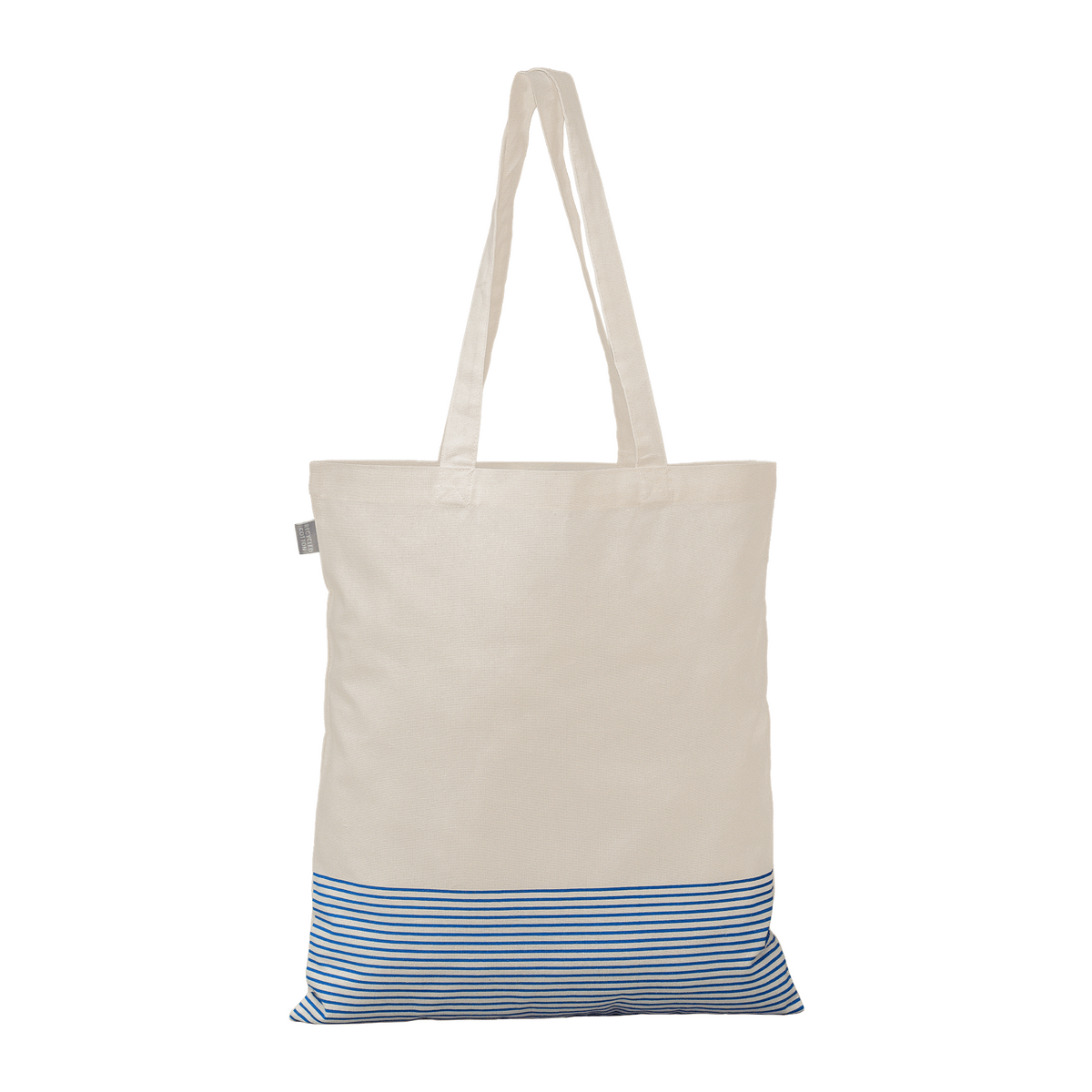 Sac fourre-tout Aro en coton recyclé micro-rayures – 9,7 L