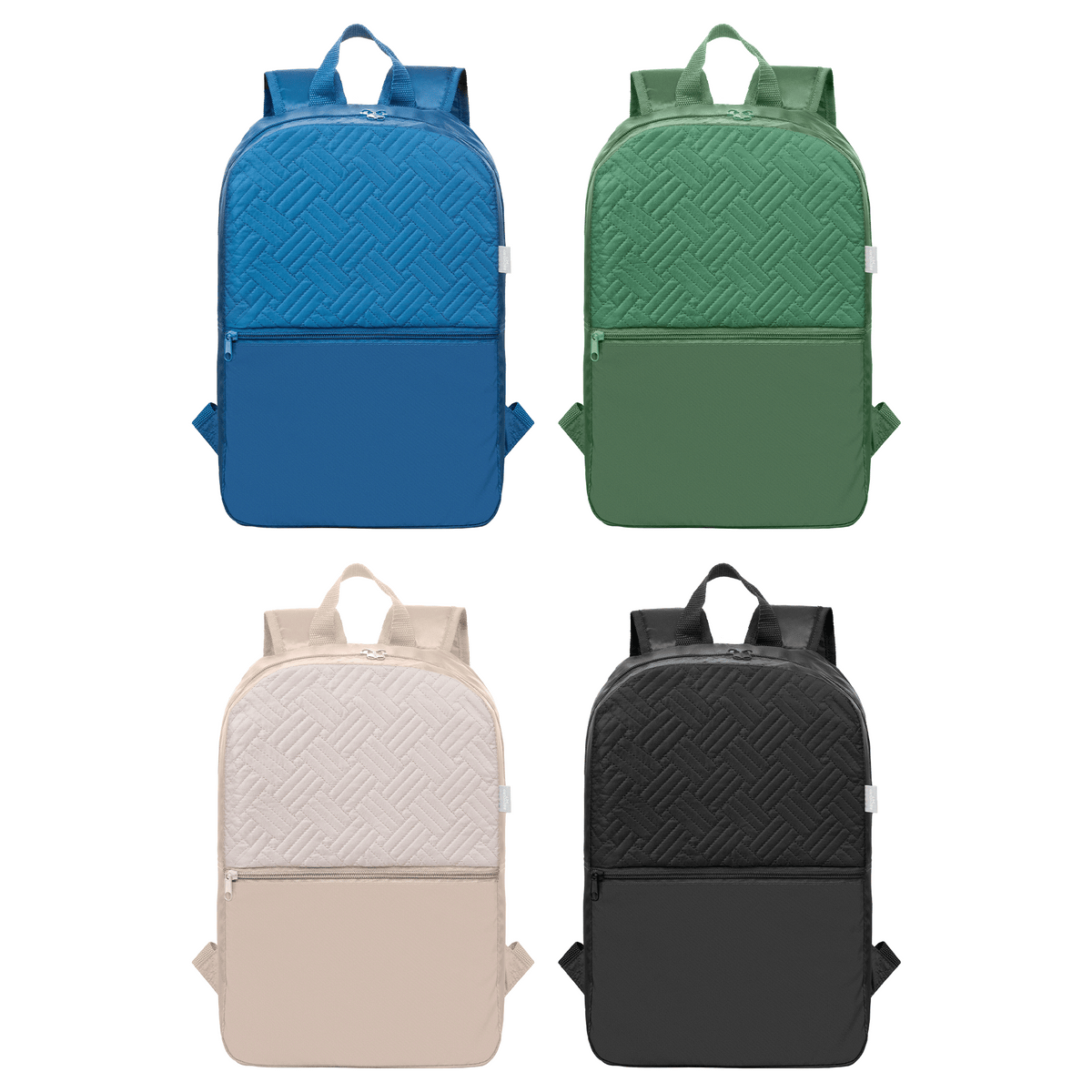 Sac à dos Sora 210D recyclé matelassé – 13 L