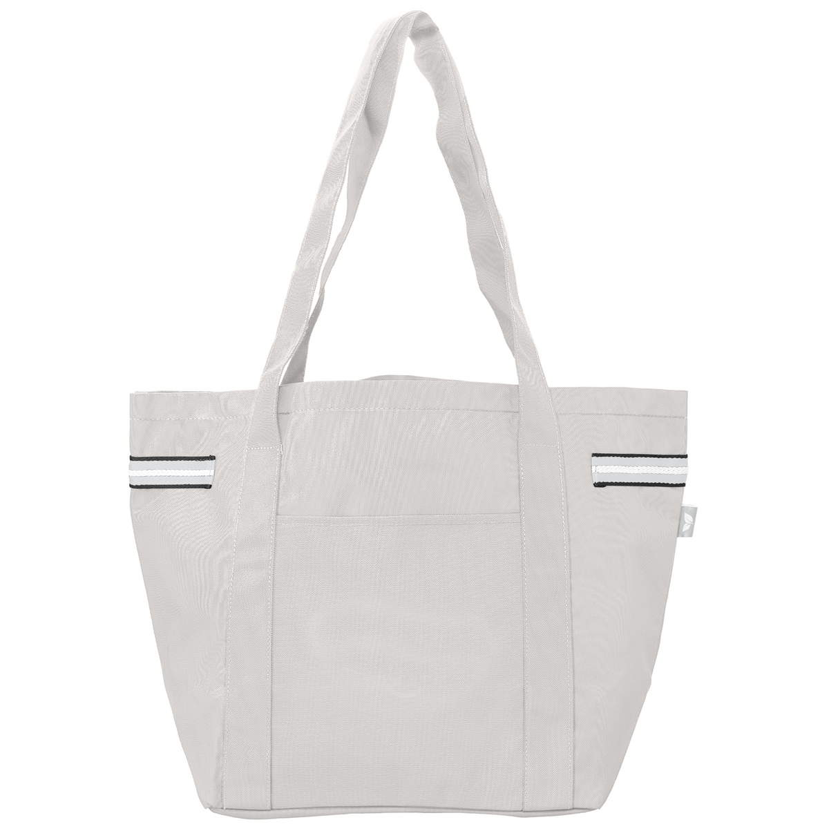 Sac fourre-tout Newport en polyester recyclé à rayures – 20 L