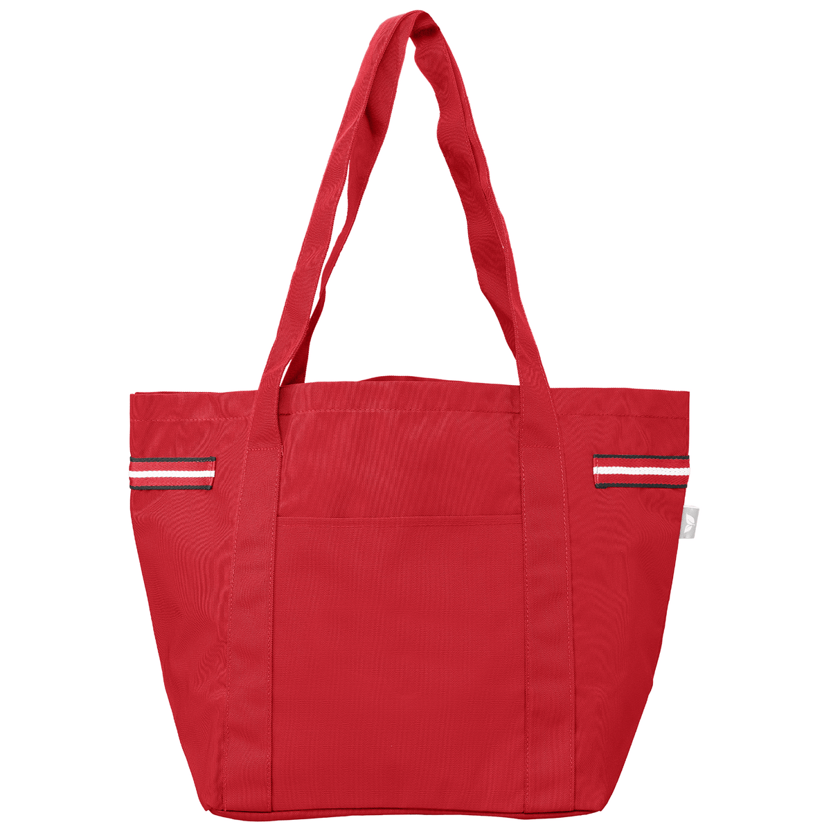 Sac fourre-tout Newport en polyester recyclé à rayures – 20 L