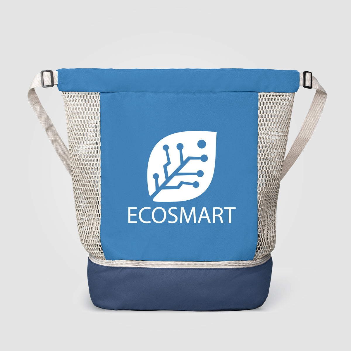 Sac à cordon Neri en maille recyclée – 34 L