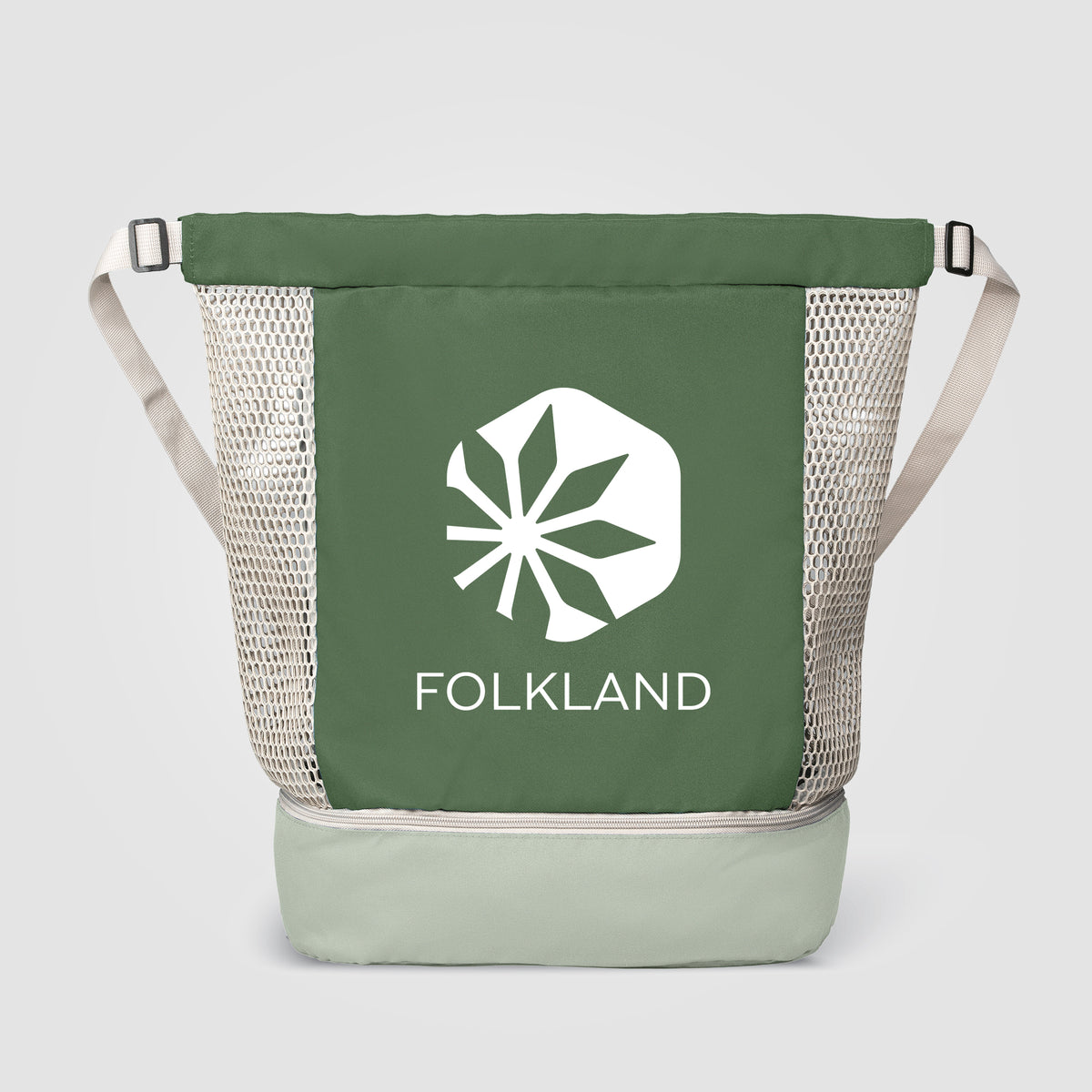 Sac à cordon Neri en maille recyclée – 34 L