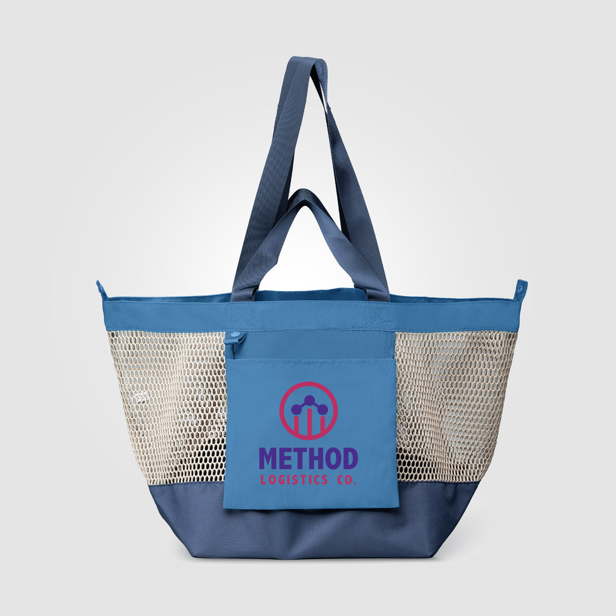Sac fourre-tout Neri en maille recyclée pliable – 45 L