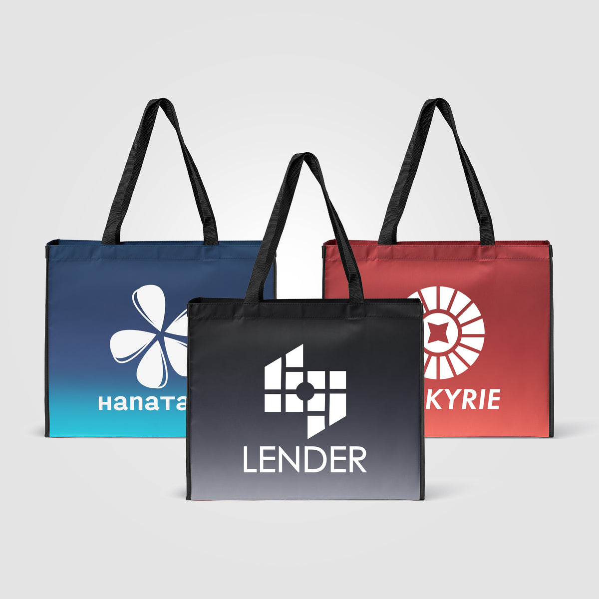 Sac fourre-tout Vilda en rPET effet dégradé – 10 L
