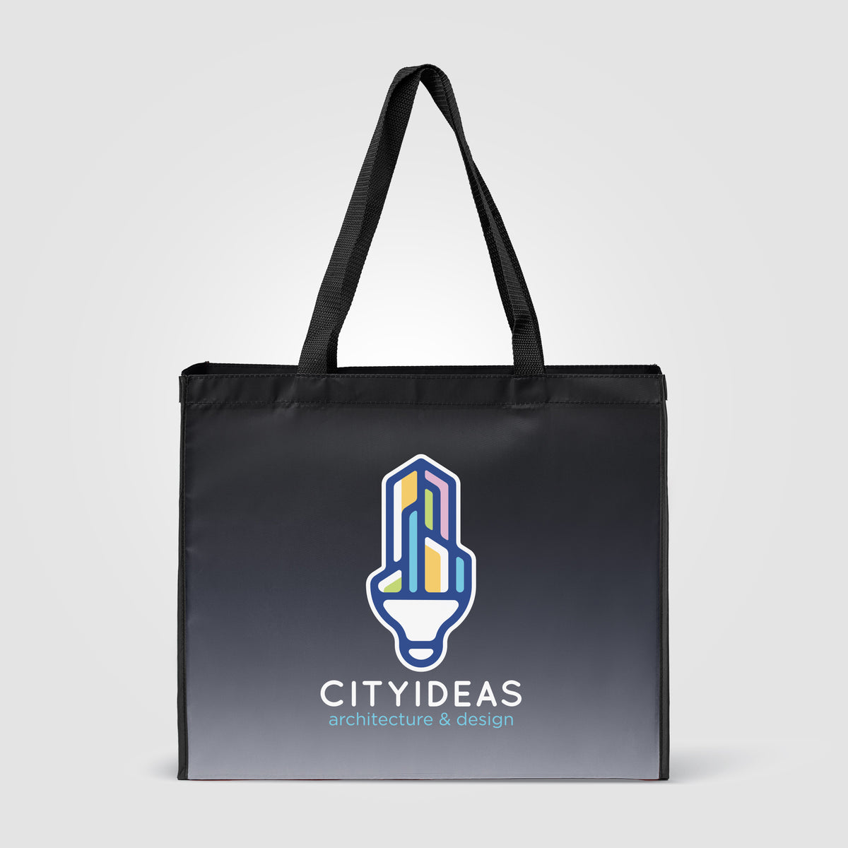 Sac fourre-tout Vilda en rPET effet dégradé – 10 L
