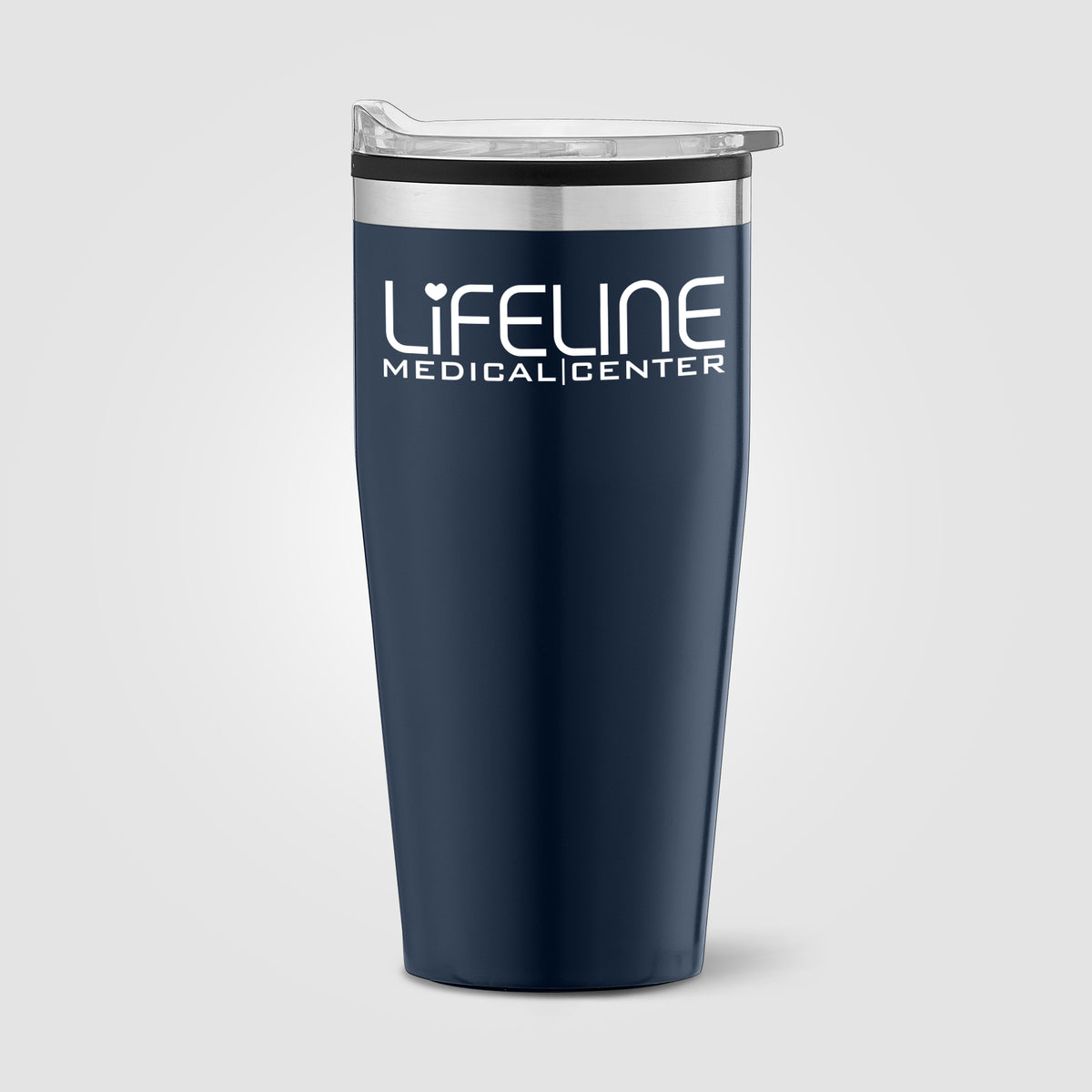 Jasper - Gobelet en acier inoxydable de 530 ml avec intérieur en plastique