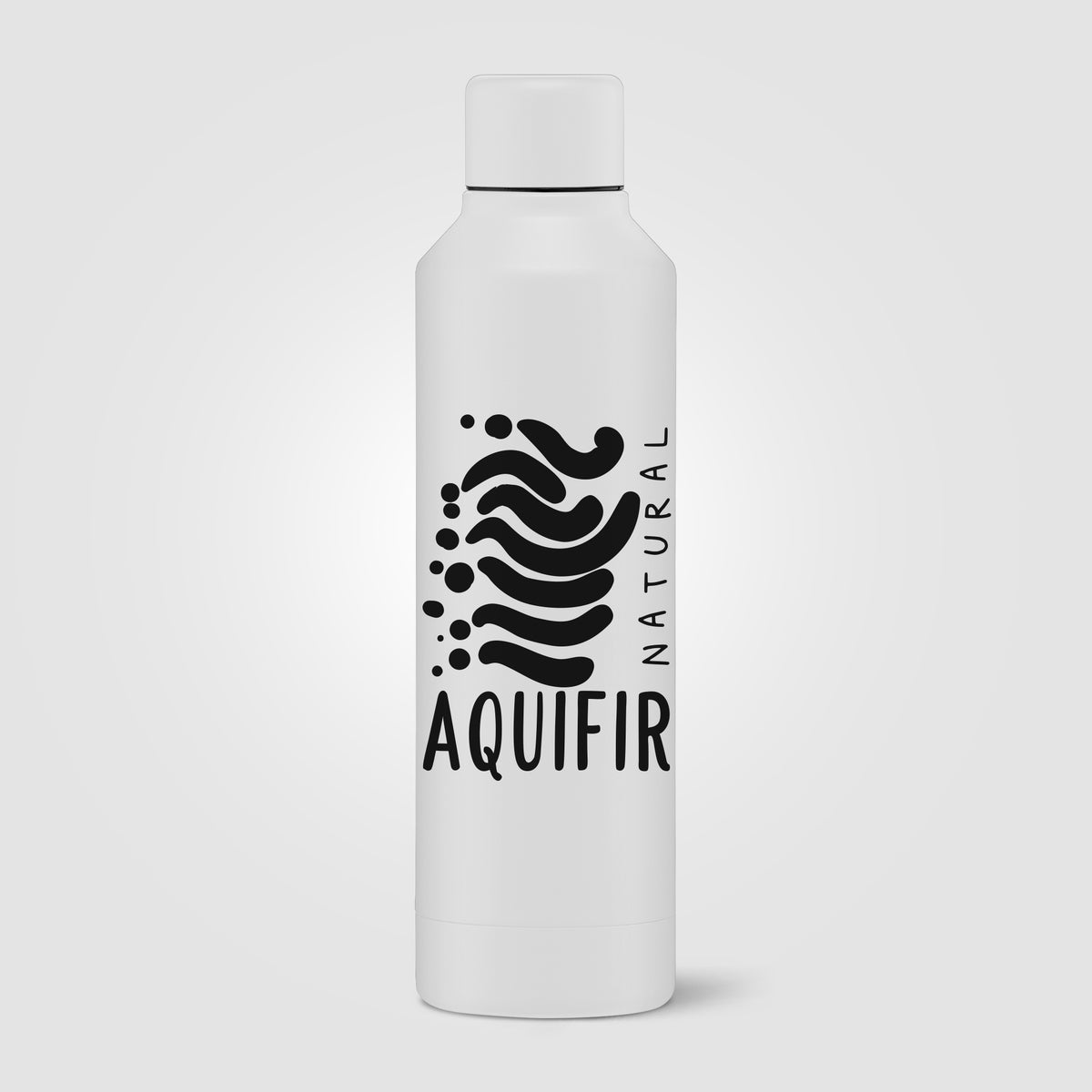 Olympus - 500 ml - Bouteille en acier inoxydable à double paroi doublée de cuivre avec couvercle à t