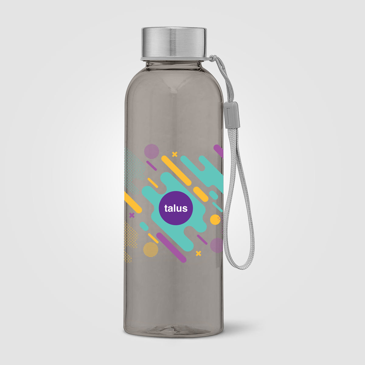 Skye - Bouteille d'eau 500 ml en rPET avec bracelet de poigne