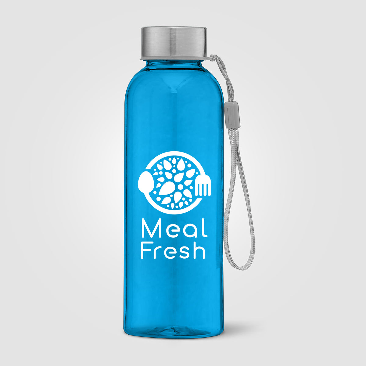 Skye - Bouteille d'eau 500 ml en rPET avec bracelet de poigne