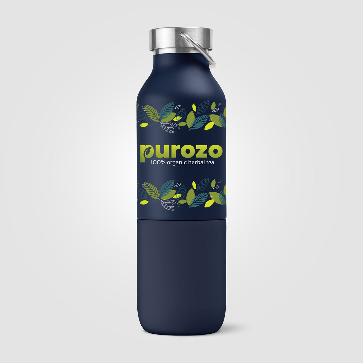 Freya Duo - 2-en-1 Bouteille en acier inoxydable recyclé à double paroi de 590 ml et gobelet de 325 