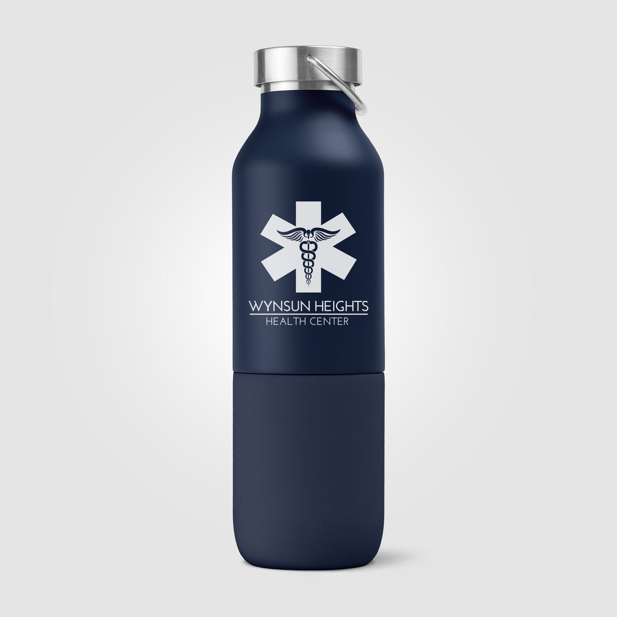 Freya Duo - 2-en-1 Bouteille en acier inoxydable recyclé à double paroi de 590 ml et gobelet de 325 