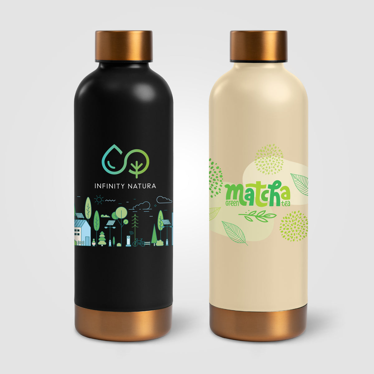 Astrid -  530 ml Bouteille en acier inoxydable à double paroi