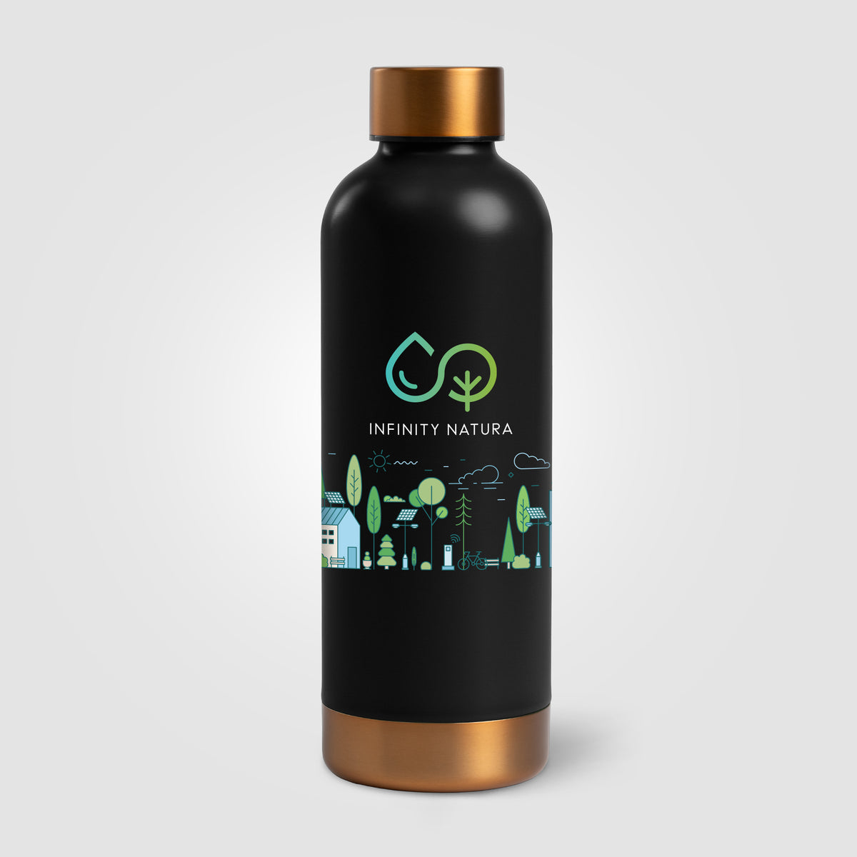 Astrid -  530 ml Bouteille en acier inoxydable à double paroi