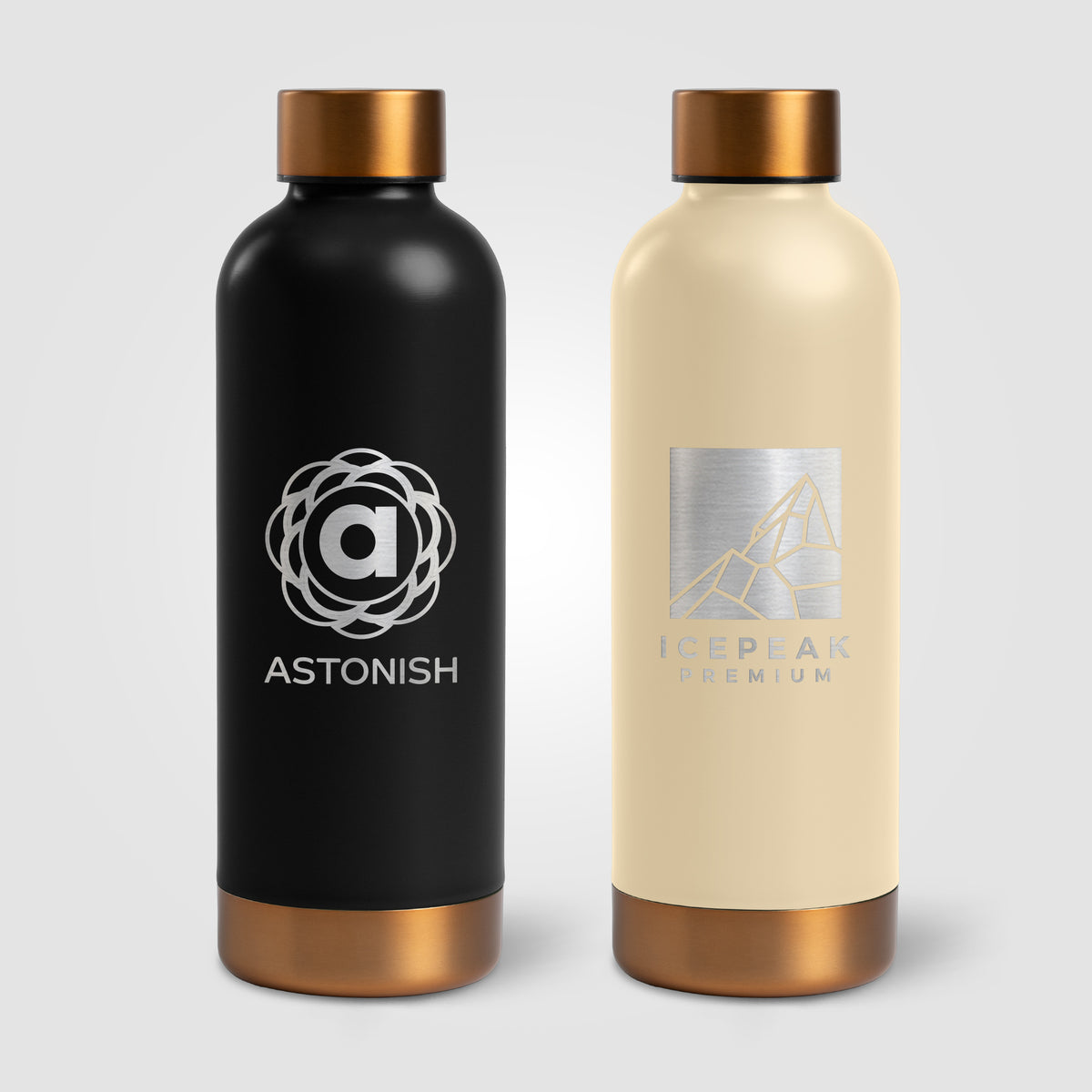 Astrid -  530 ml Bouteille en acier inoxydable à double paroi