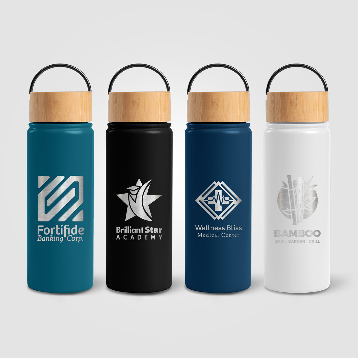 Reborn - 530 ml Bouteille en acier inoxydable à double paroi