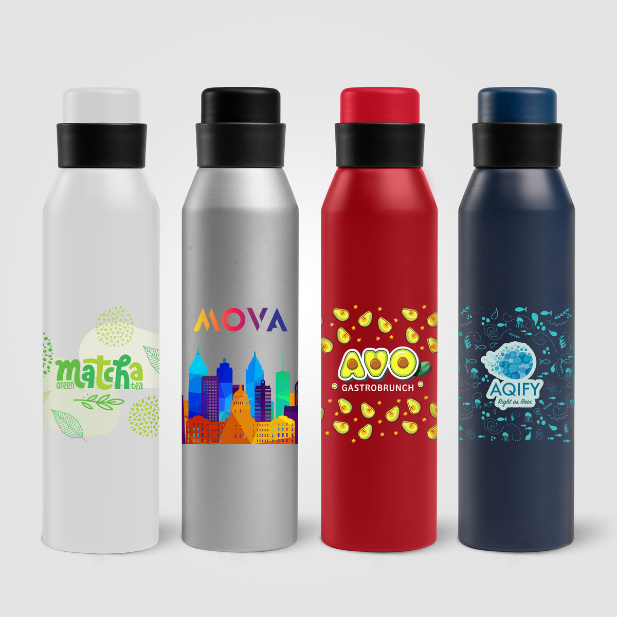 Norse - 680 ml Bouteille de sport en aluminium recyclé