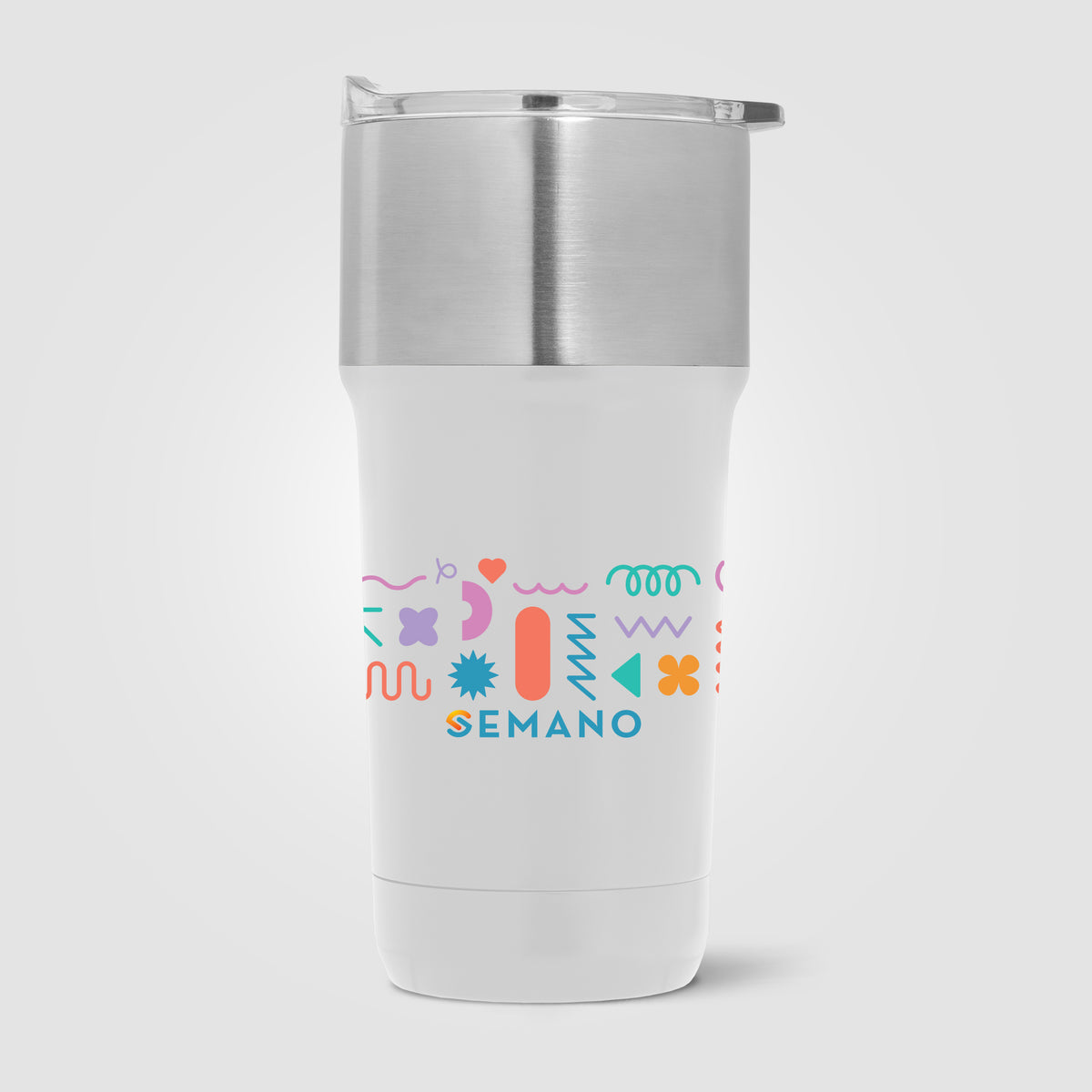 Optimus - 590 ml Gobelet à double paroi avec intérieur en céramique