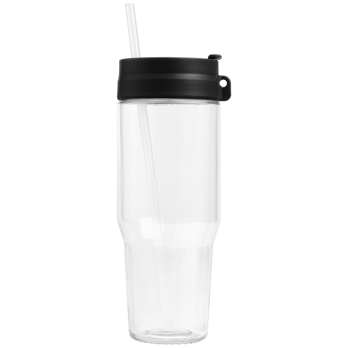 Gobelet Polar en verre recyclé à deux tons avec paille - 1 L