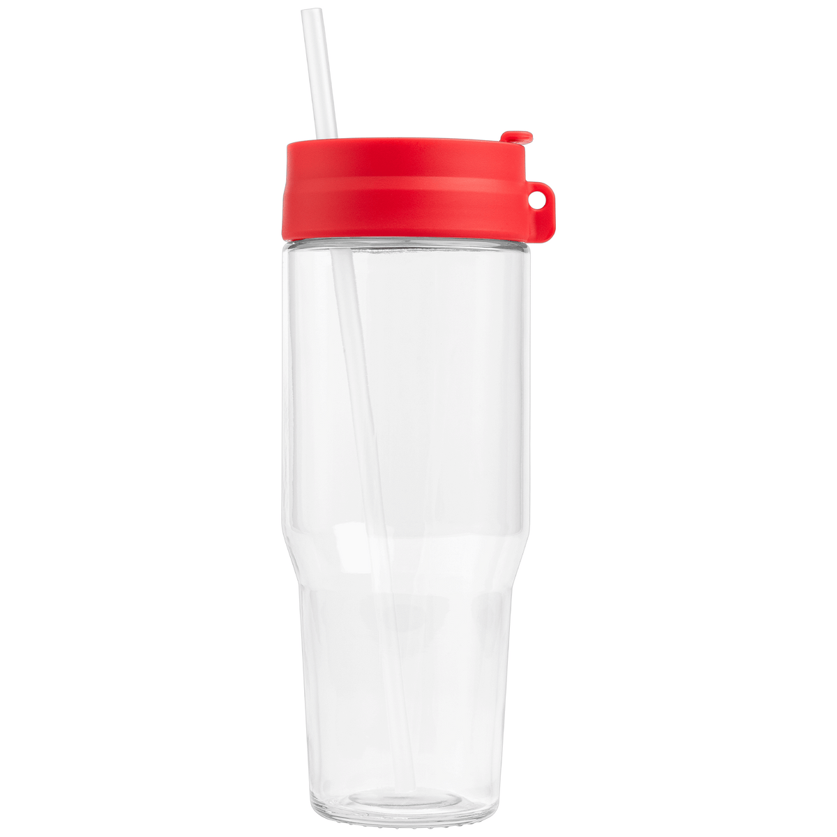 Gobelet Polar en verre recyclé à deux tons avec paille - 1 L