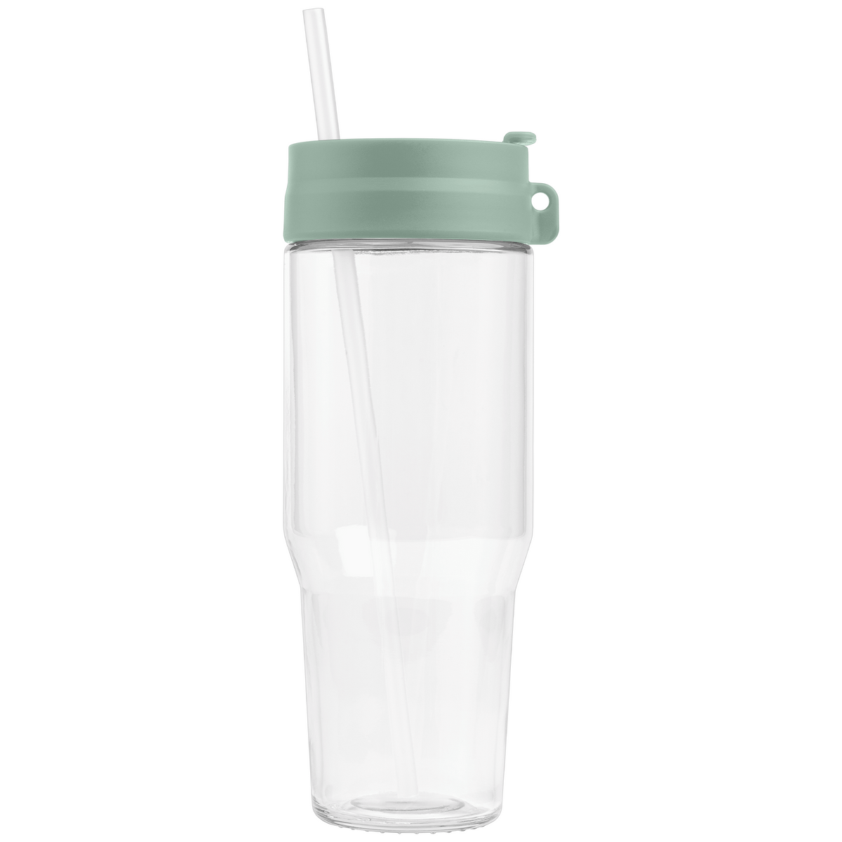 Gobelet Polar en verre recyclé à deux tons avec paille - 1 L