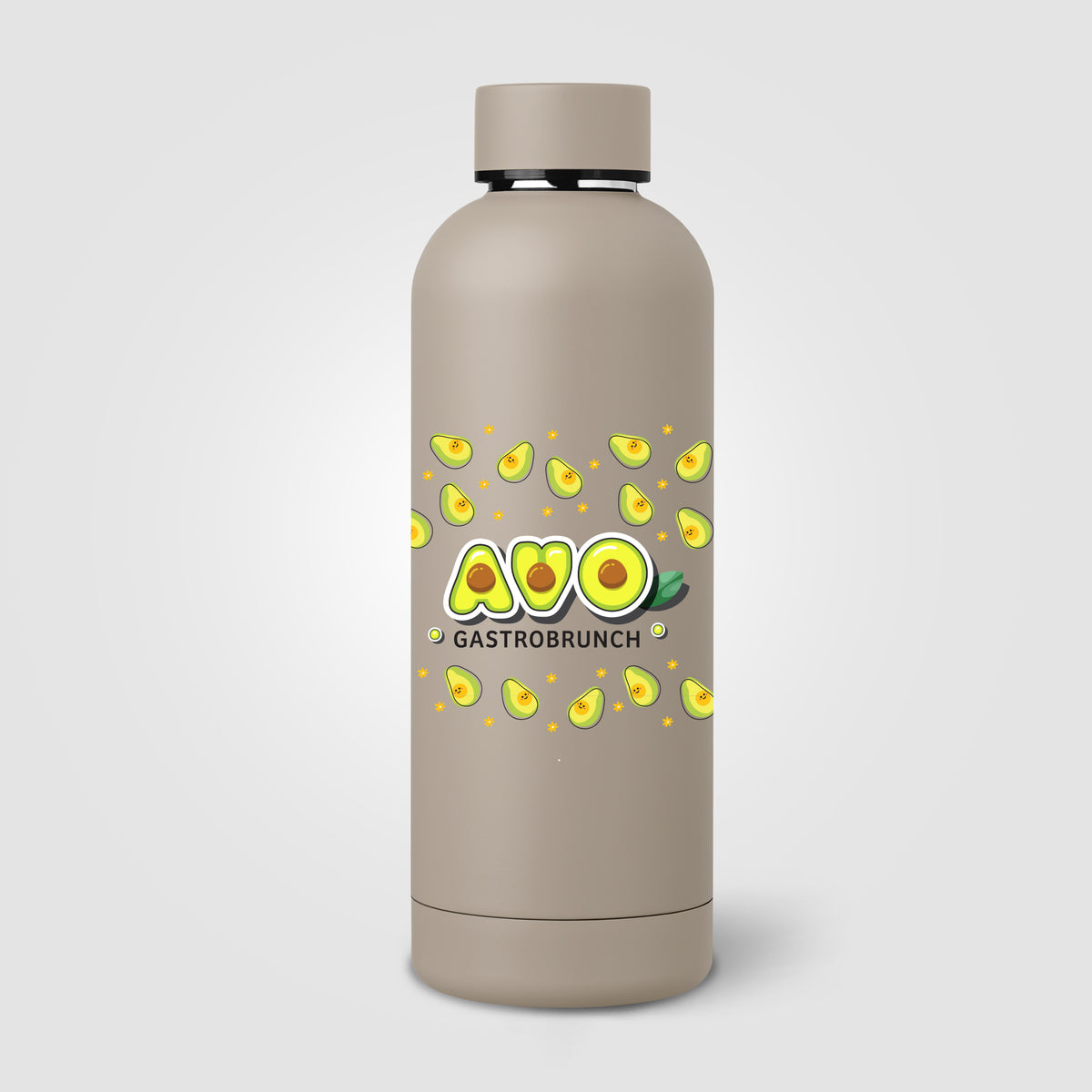 Gourde Astrid en acier inoxydable à double paroi - 530 ml