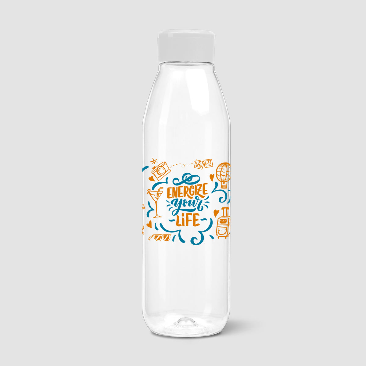 Bouteille Salo Tritan Renew avec bouchon coloré - 740 ml