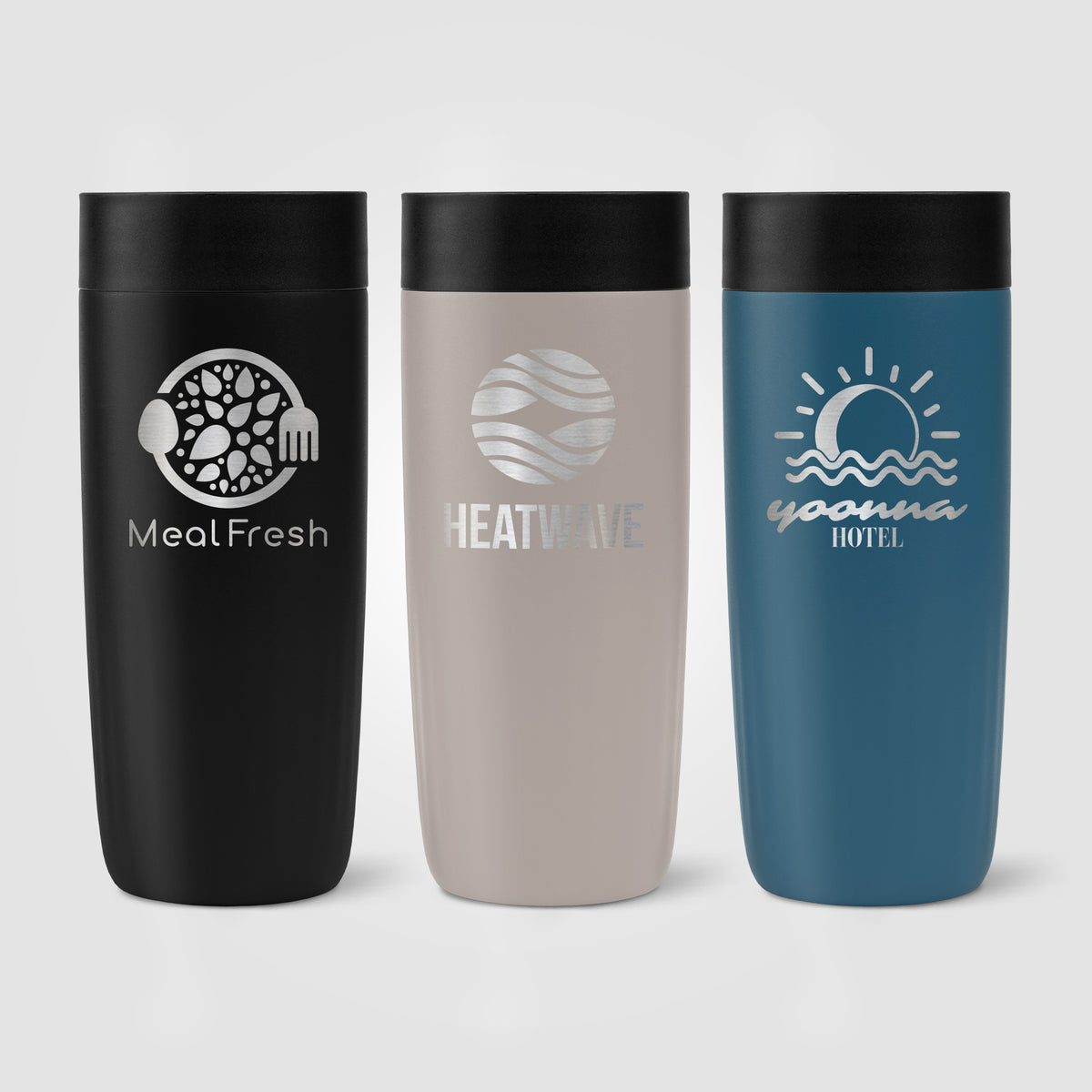 Gobelet Majesty en acier inoxydable recyclé - 385 ml