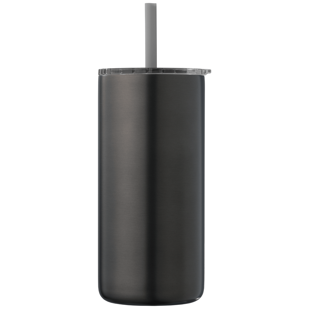 Gobelet Borealis en acier inoxydable recyclé avec paille - 475 ml